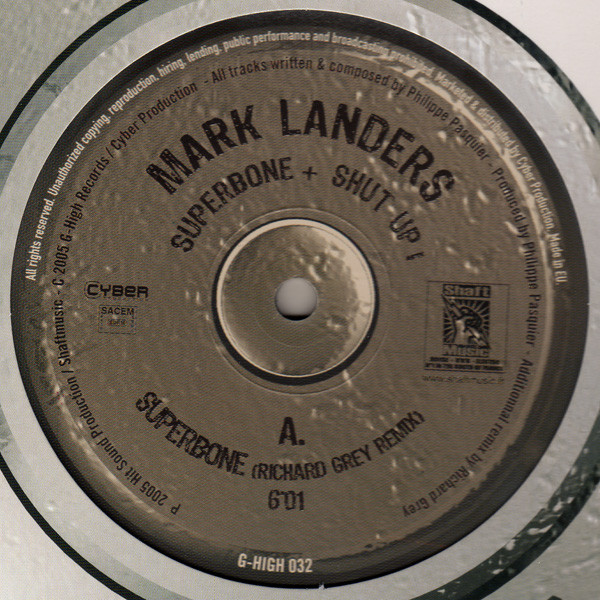 Mark Landers - Superbone + Shut Up ! | G-High Records (G-HIGH 032) - 3 Mark Landers - Superbone + Shut Up ! | G-High Records (G-HIGH 032) - 3