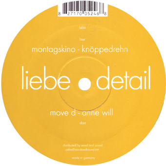 Move D / Montagskino - Anne Will / Knöppedrehn | liebe*detail (ld06) - main