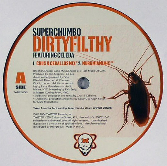 Superchumbo Featuring Celeda - Dirtyfilthy | Twisted America Records (TWMX-50045) - 2 Superchumbo Featuring Celeda - Dirtyfilthy | Twisted America Records (TWMX-50045) - 2