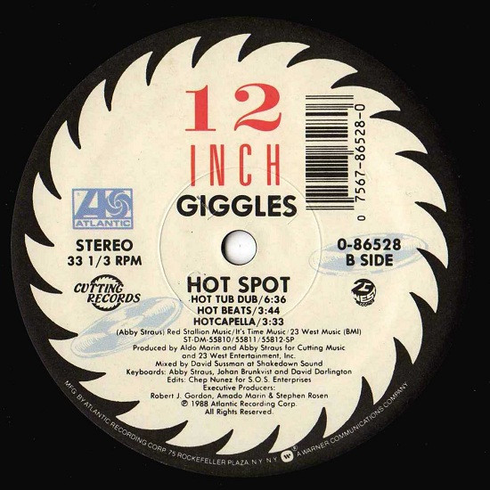 Giggles - Hot Spot | Atlantic (0-86528) - 2