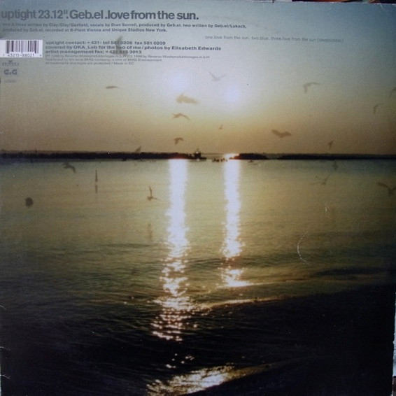 Geb.el - Love From The Sun | Uptight (uptight 23.12) - main Geb.el - Love From The Sun | Uptight (uptight 23.12) - main