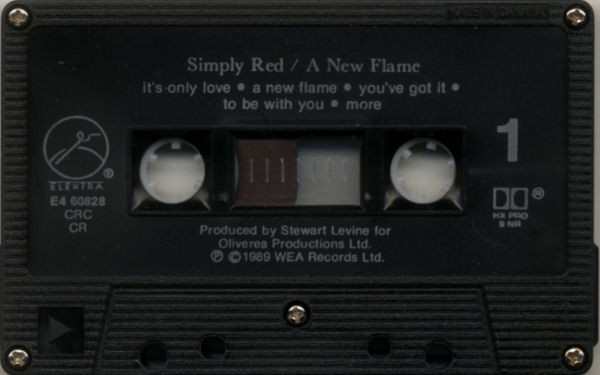 Simply Red - A New Flame | Elektra (E4 60828) - 3