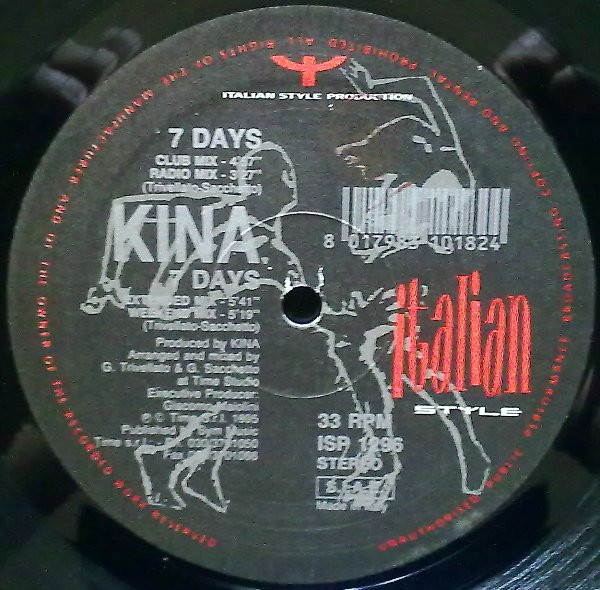 Kina - 7 Days | Italian Style Production (ISP 1296) - 3 Kina - 7 Days | Italian Style Production (ISP 1296) - 3