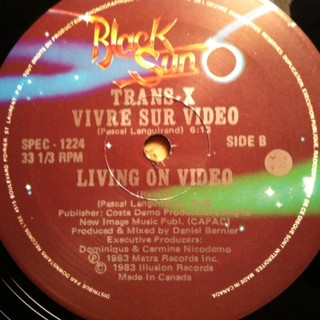 Trans-X - Living On Video | Black Sun (SPEC-1224) - 2