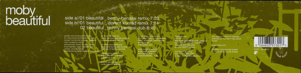 Moby - Beautiful | Mute (12mute360) - 4 Moby - Beautiful | Mute (12mute360) - 4