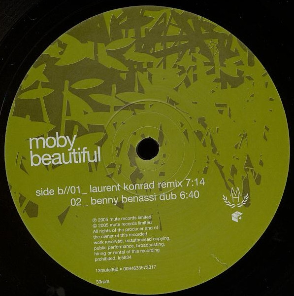 Moby - Beautiful | Mute (12mute360) - 2 Moby - Beautiful | Mute (12mute360) - 2