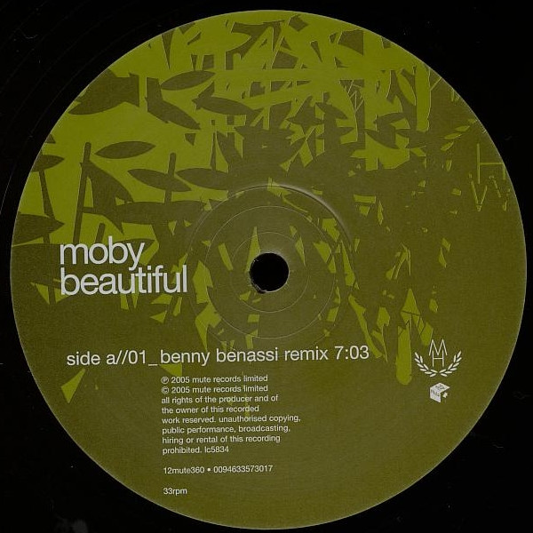 Moby - Beautiful | Mute (12mute360) - main Moby - Beautiful | Mute (12mute360) - main