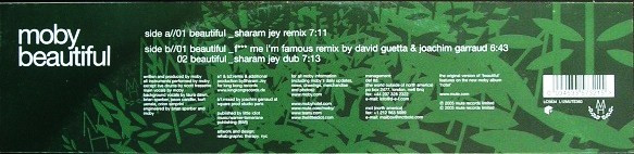 Moby - Beautiful | Mute (L12 MUTE 360) - 2