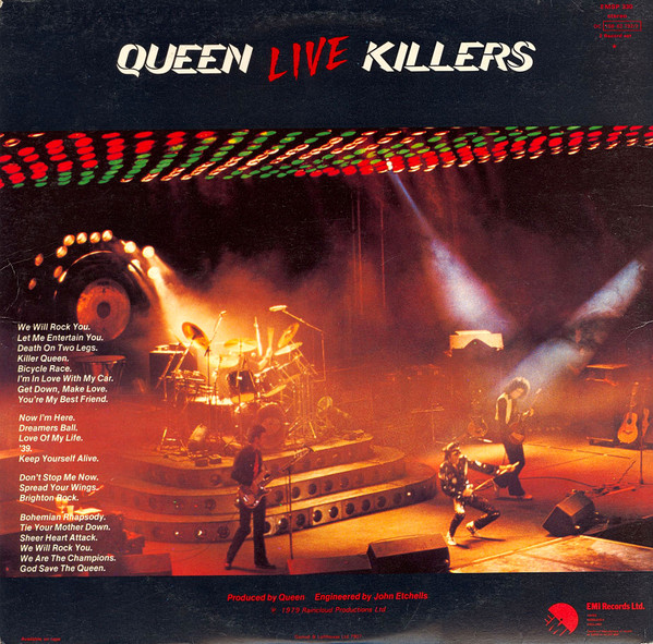 Queen - Live Killers | EMI (EMSP 330) - 4 Queen - Live Killers | EMI (EMSP 330) - 4