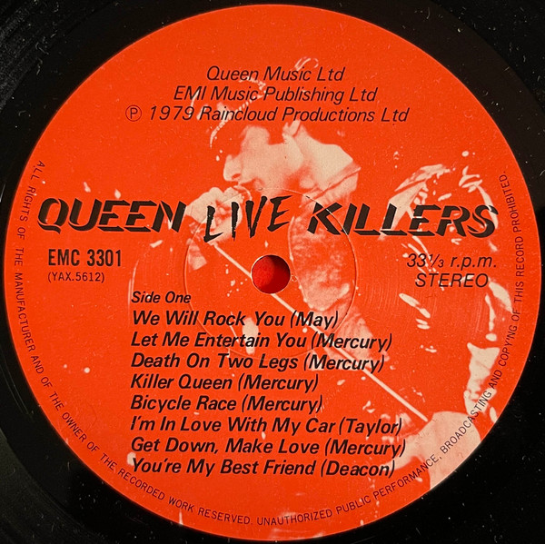 Queen - Live Killers | EMI (EMSP 330) - 5 Queen - Live Killers | EMI (EMSP 330) - 5