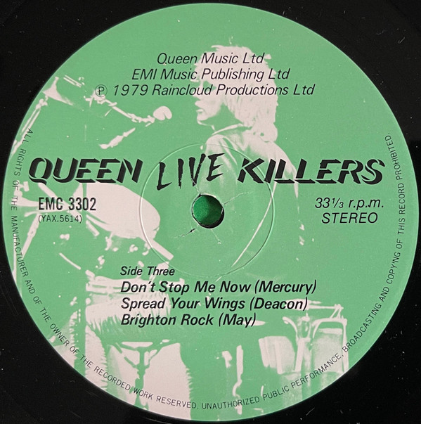 Queen - Live Killers | EMI (EMSP 330) - 7 Queen - Live Killers | EMI (EMSP 330) - 7