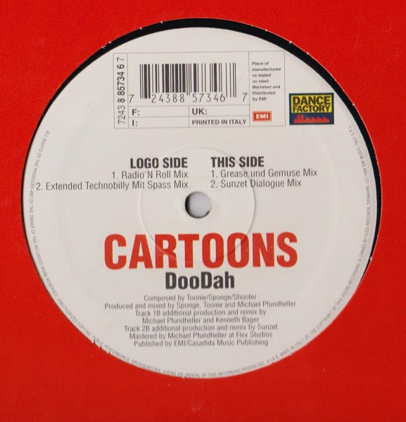 Cartoons - DooDah | Dance Factory (7243 8 85734 6 7) - main