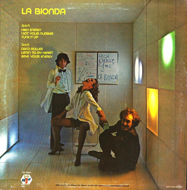La Bionda - High Energy | Baby Records (BR 56001) - 2 La Bionda - High Energy | Baby Records (BR 56001) - 2