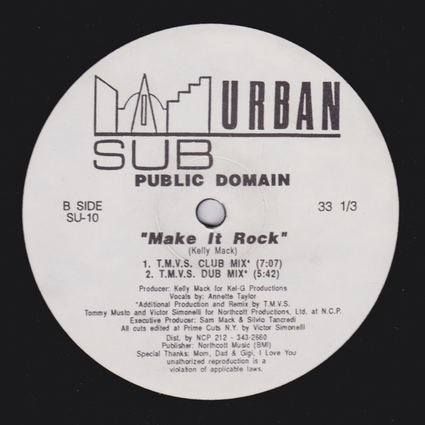 Public Domain - Make It Rock | Sub-Urban (SU-10) - 2 Public Domain - Make It Rock | Sub-Urban (SU-10) - 2