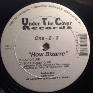 One-2-3 - How Bizarre | Under The Cover Records (UTC 9704) - main One-2-3 - How Bizarre | Under The Cover Records (UTC 9704) - main