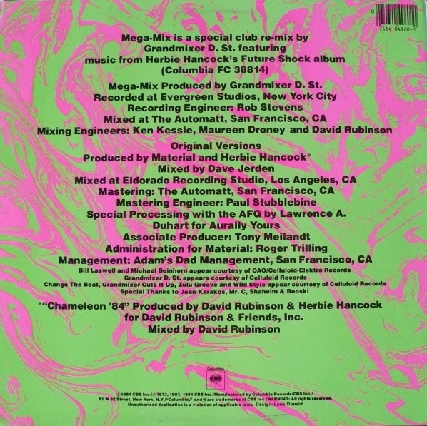 Herbie Hancock - Mega-Mix | Columbia (44-04960) - 2 Herbie Hancock - Mega-Mix | Columbia (44-04960) - 2