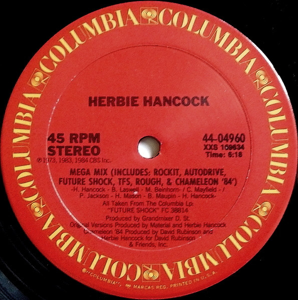 Herbie Hancock - Mega-Mix | Columbia (44-04960) - 3 Herbie Hancock - Mega-Mix | Columbia (44-04960) - 3