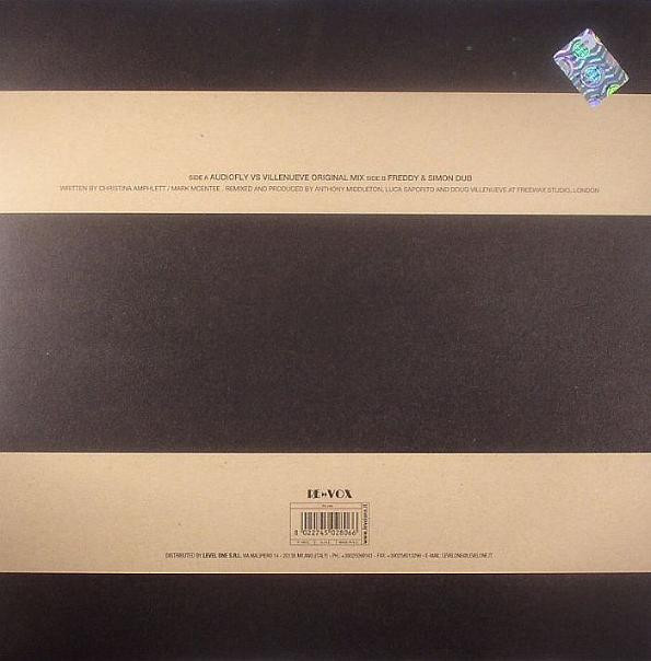 Divinyls - Science Fiction (The Audiofly vs. Villenueve Mixes) | Re»»Vox (RX 049) - 2