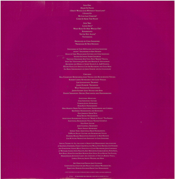 Chicago - Chicago 19 | Reprise Records (1-25714) - 3 Chicago - Chicago 19 | Reprise Records (1-25714) - 3