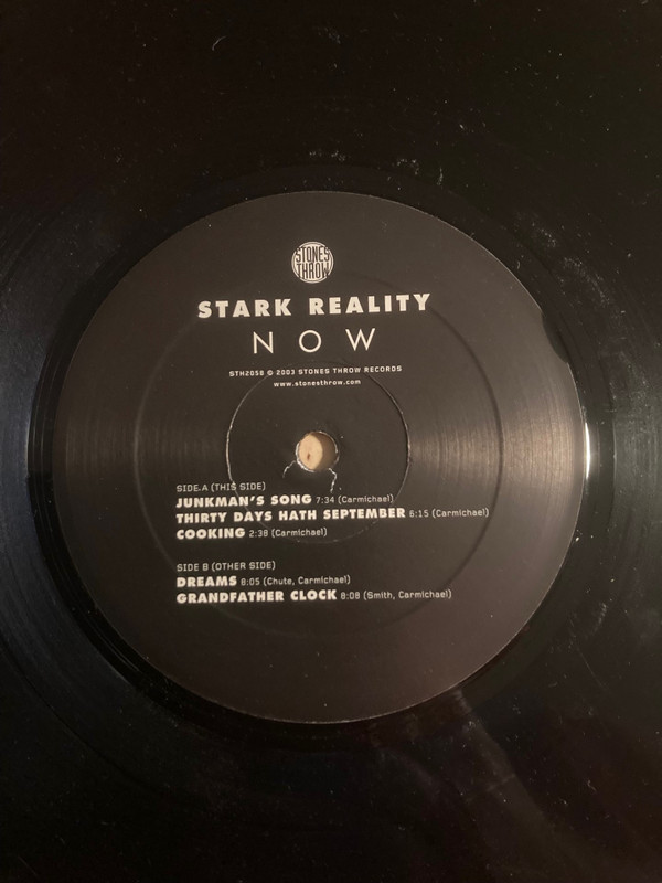 Stark Reality - Now | Stones Throw Records (STH 2058) - 3