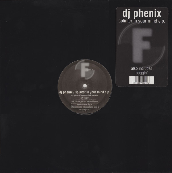 DJ Phenix - Splinter In Your Mind E.P. | Fluential (fluent 20) - main DJ Phenix - Splinter In Your Mind E.P. | Fluential (fluent 20) - main