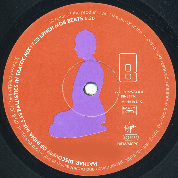 Indian Vibes - Mathar | Virgin (7243 8 92573 6 6) - 4