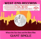 Carl Bean - I Was Born This Way | West End Records (WES 5014-1) - main Carl Bean - I Was Born This Way | West End Records (WES 5014-1) - main
