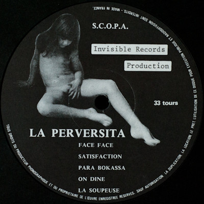 Jeanne Folly , J.L. Hennig , VXZ 375 , Hector Zazou , Bazooka - La Perversita | Invisible Records (SCOPA 10 005) - 4 Jeanne Folly , J.L. Hennig , VXZ 375 , Hector Zazou , Bazooka - La Perversita | Invisible Records (SCOPA 10 005) - 4