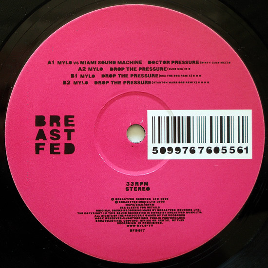 Mylo Vs Miami Sound Machine - Doctor Pressure | Breastfed (BFD017) - 4 Mylo Vs Miami Sound Machine - Doctor Pressure | Breastfed (BFD017) - 4