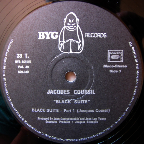 Jacques Coursil - Black Suite | BYG Records (529.349) - 4