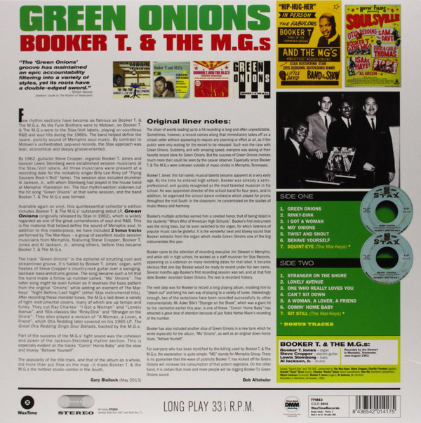 Booker T. & The M.G.s - Green Onions | WaxTime (771883) - 2 Booker T. & The M.G.s - Green Onions | WaxTime (771883) - 2