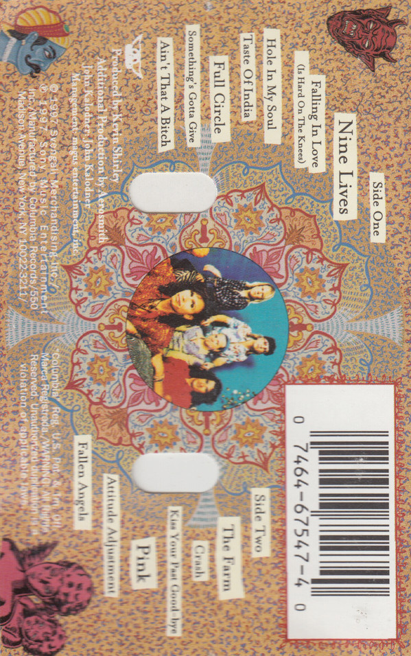 Aerosmith - Nine Lives | Columbia (CT 67547) - 2