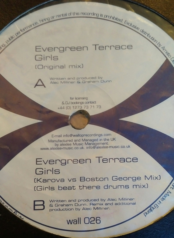 Evergreen Terrace - Girls | Wallop Recordings (WALL 026) - main