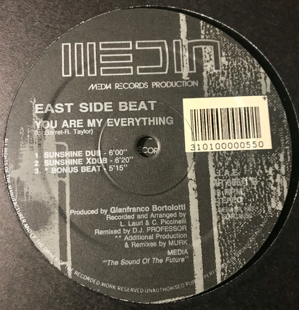 East Side Beat - You Are My Everything | Media Records (MR 606) - 4