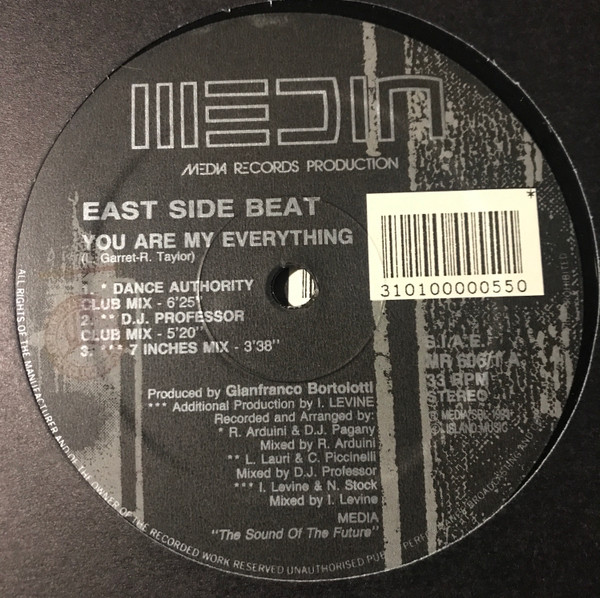 East Side Beat - You Are My Everything | Media Records (MR 606) - 3