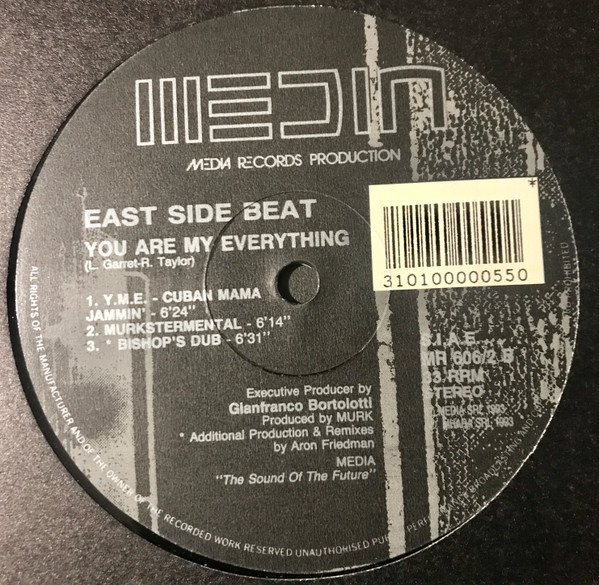 East Side Beat - You Are My Everything | Media Records (MR 606) - 2