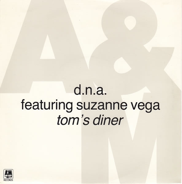 D.N.A. Featuring Suzanne Vega - Tom's Diner | A&M Records (amy 592) - main