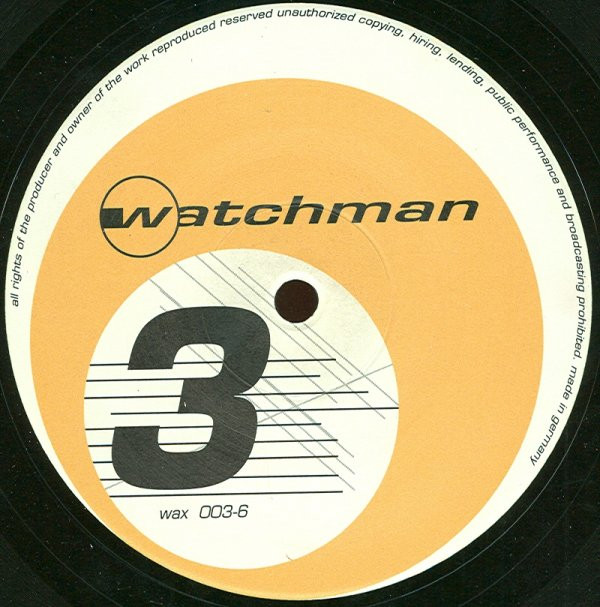 Watchman - Watchman 1 | Phuture Wax (wax 003-6) - 2