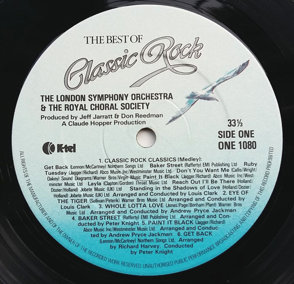 London Symphony Orchestra And The Royal Choral Society - The Best Of Classic Rock | K-Tel (ONE 1080) - 5 London Symphony Orchestra And The Royal Choral Society - The Best Of Classic Rock | K-Tel (ONE 1080) - 5