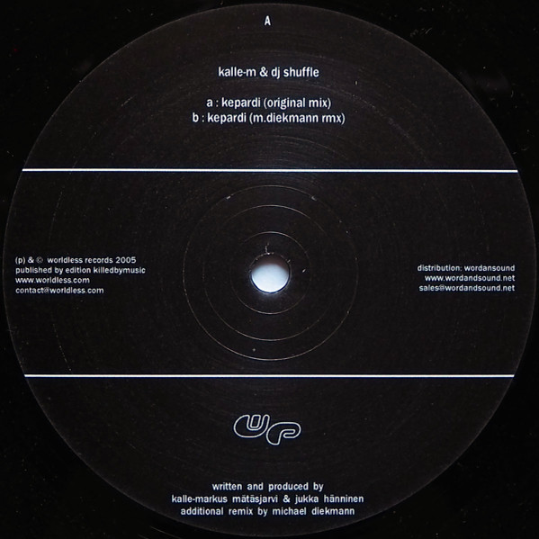 Kalle-M & DJ Shuffle - Kepardi | Worldless Records (WR-07) - main Kalle-M & DJ Shuffle - Kepardi | Worldless Records (WR-07) - main