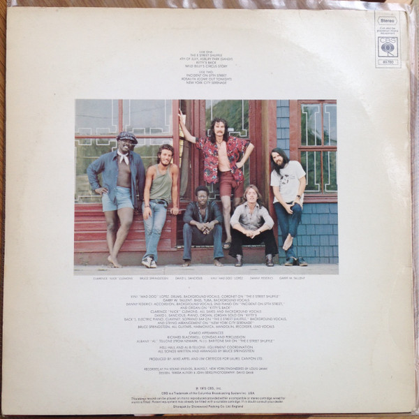 The Wild, The Innocent &  The E Street Shuffle