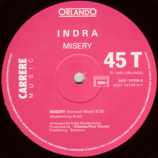 Indra - Misery | Orlando (9031-74709-0) - 3 Indra - Misery | Orlando (9031-74709-0) - 3