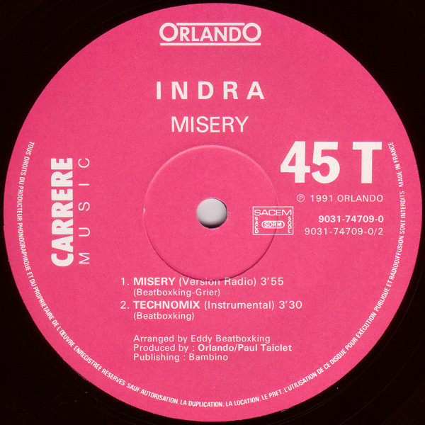 Indra - Misery | Orlando (9031-74709-0) - 4 Indra - Misery | Orlando (9031-74709-0) - 4