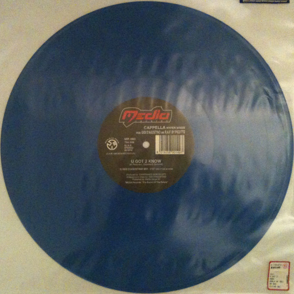 Cappella - Hyper Mixes -  From: Gigi D'Agostino And R.A.F. By Picotto | Media Records (MR 660) - main