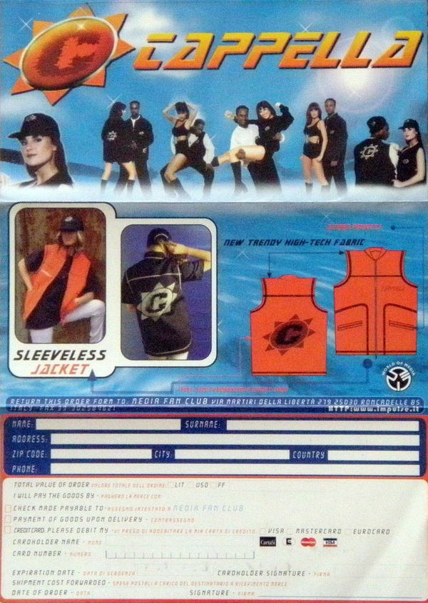 Cappella - Hyper Mixes -  From: Gigi D'Agostino And R.A.F. By Picotto | Media Records (MR 660) - 5