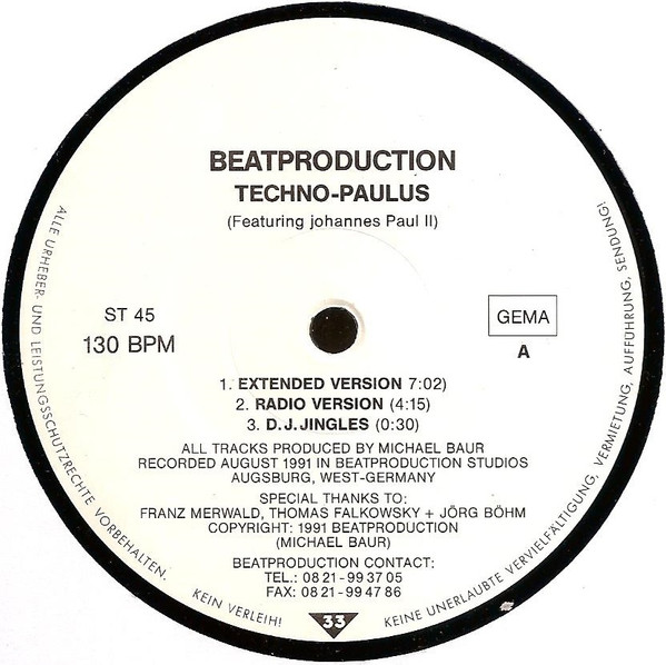 Beatproduction - Techno-Paulus | Beatproduction (none) - 2 Beatproduction - Techno-Paulus | Beatproduction (none) - 2