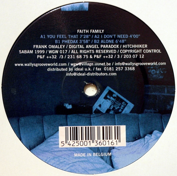 Faith Family - You Feel That | Wally's Groove World (WGW 017) - main