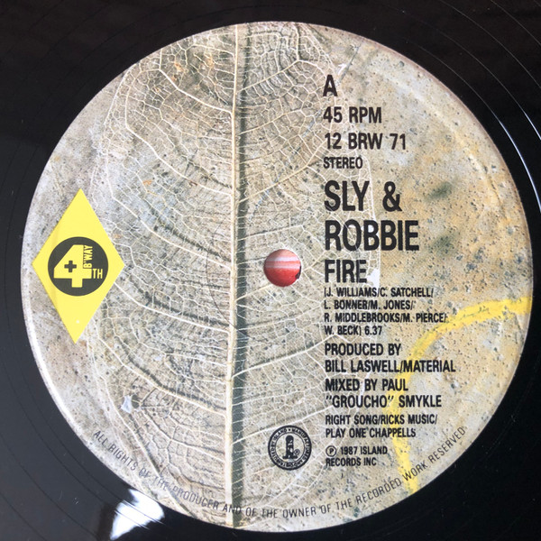 Sly & Robbie - Fire | 4th & Broadway (12 BRW 71) - 4 Sly & Robbie - Fire | 4th & Broadway (12 BRW 71) - 4