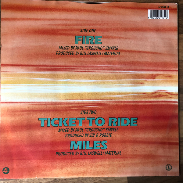 Sly & Robbie - Fire | 4th & Broadway (12 BRW 71) - 2 Sly & Robbie - Fire | 4th & Broadway (12 BRW 71) - 2