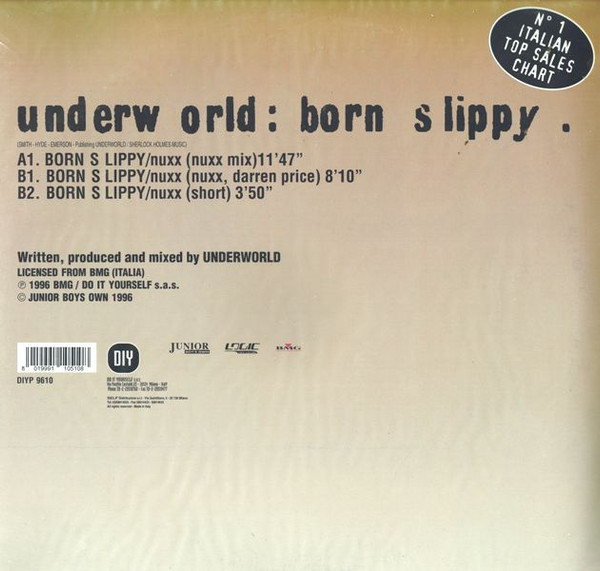 Underworld - Born Slippy | Do It Yourself (DIYP 9610) - main